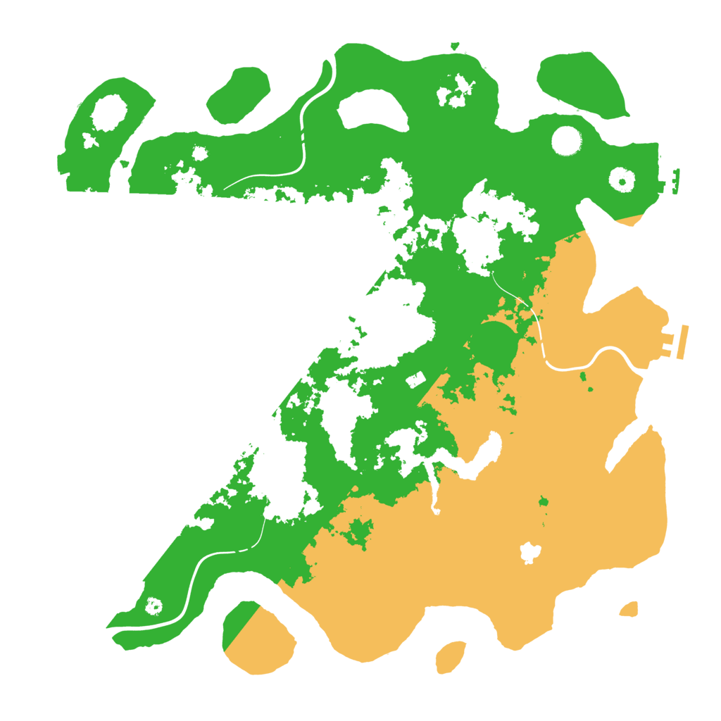 Biome Rust Map: Procedural Map, Size: 4250, Seed: 1561636390