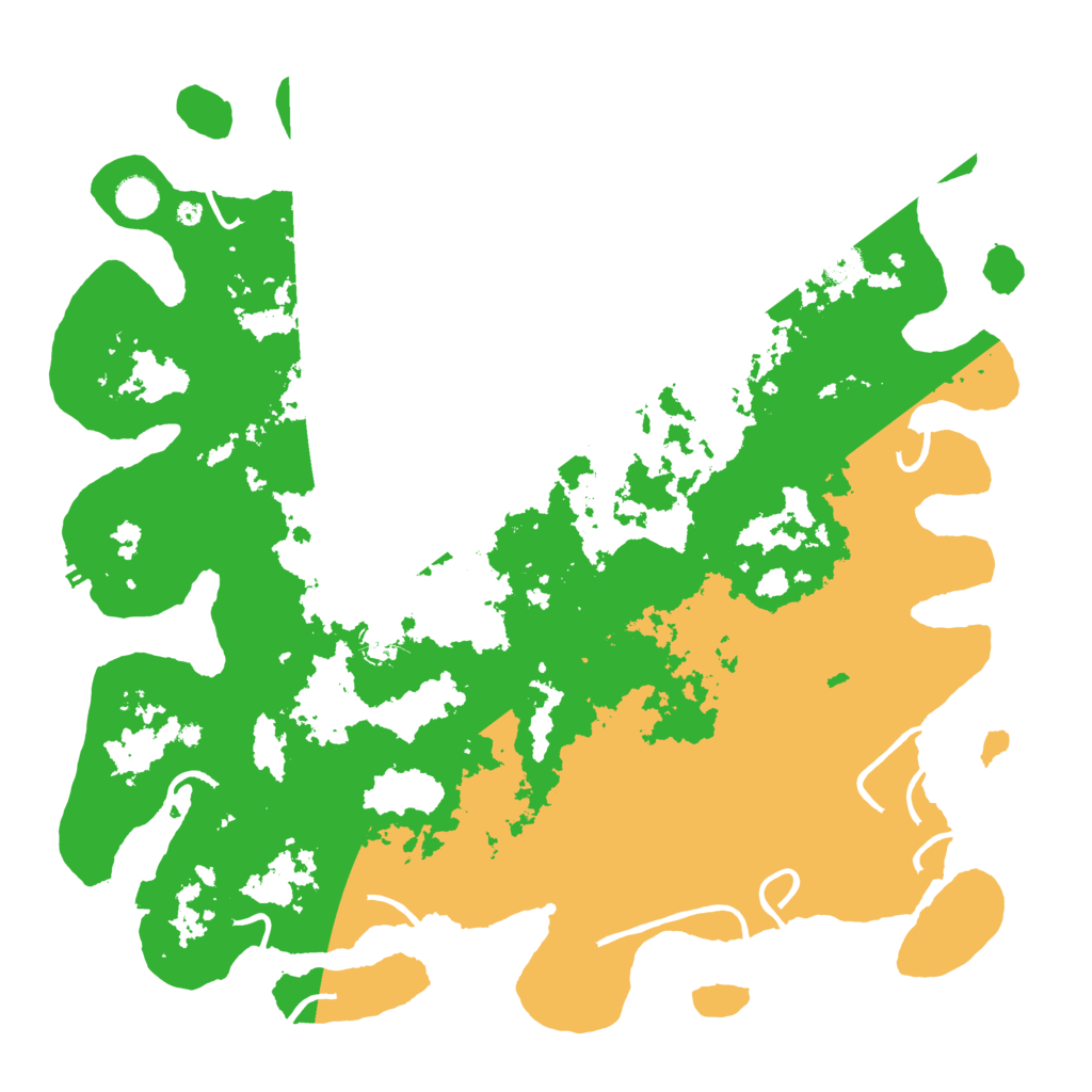 Biome Rust Map: Procedural Map, Size: 4500, Seed: 2029514600