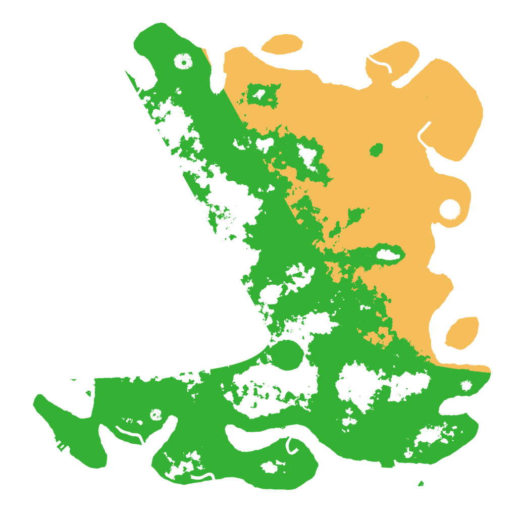 Biome Rust Map: Procedural Map, Size: 4500, Seed: 1667132615