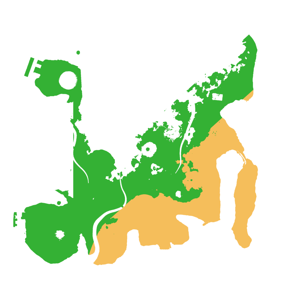Biome Rust Map: Procedural Map, Size: 3000, Seed: 995883720