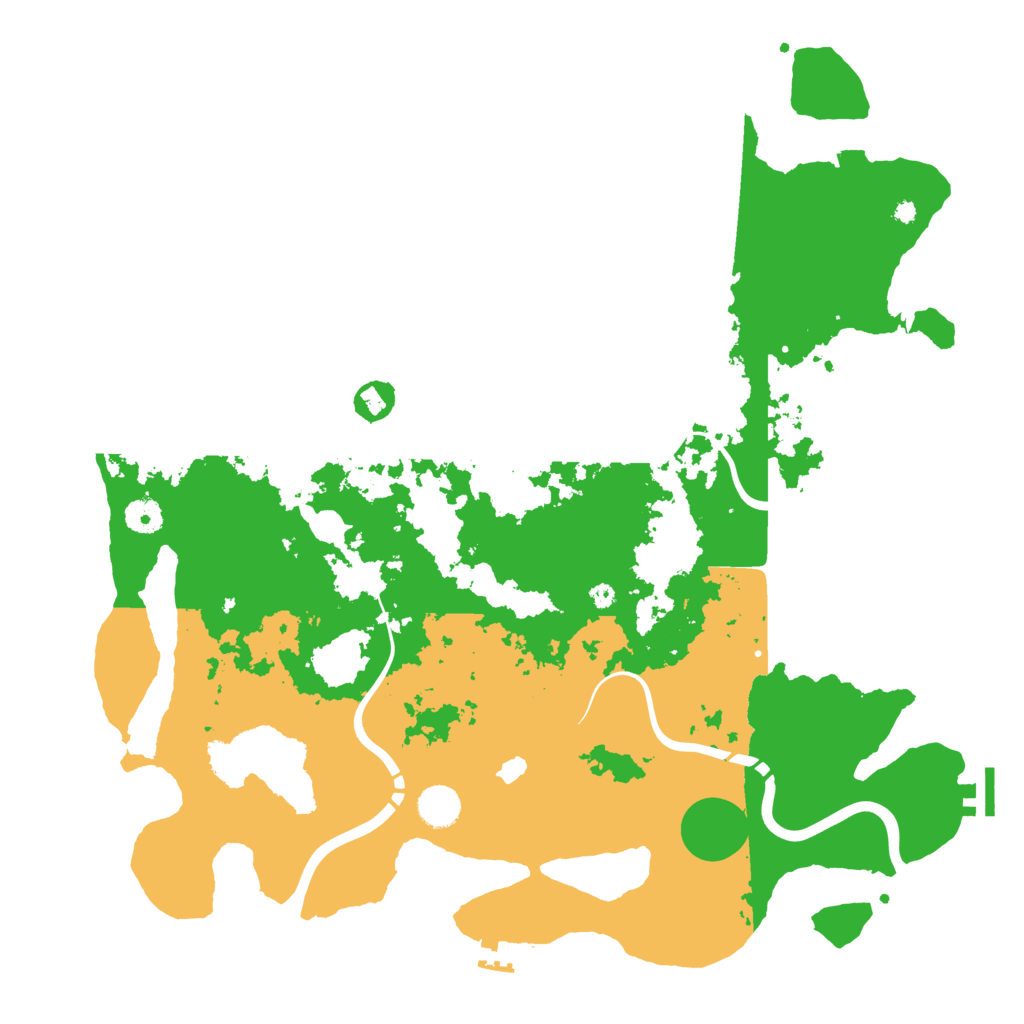 Biome Rust Map: Procedural Map, Size: 4250, Seed: 861838600