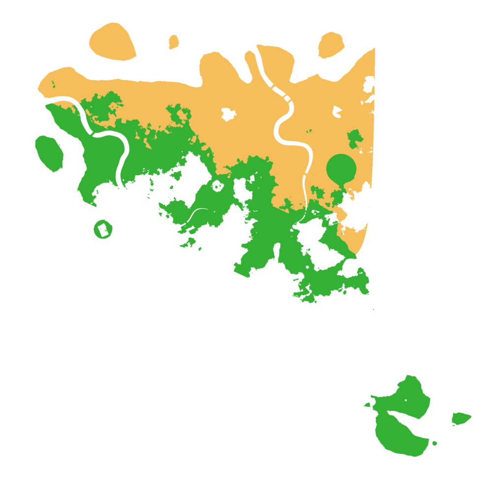 Biome Rust Map: Procedural Map, Size: 4500, Seed: 1397622613