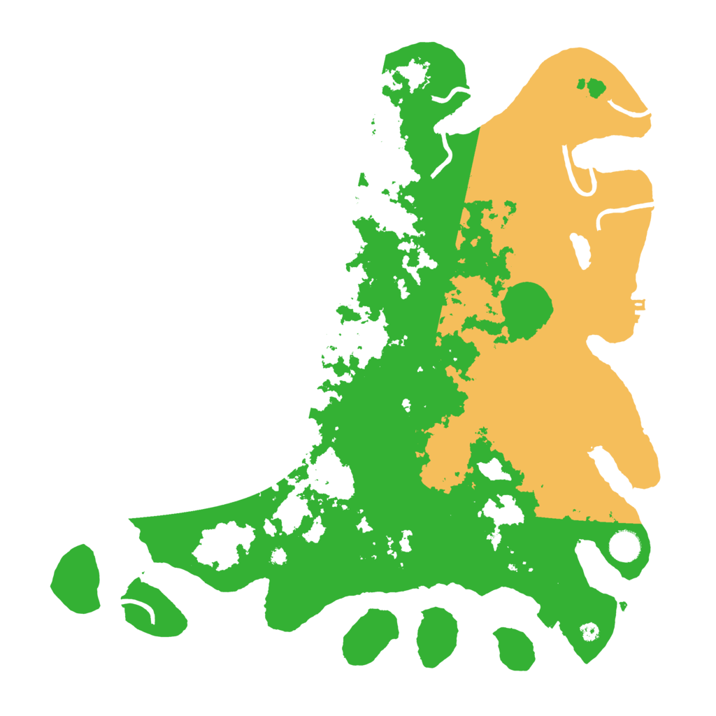 Biome Rust Map: Procedural Map, Size: 4000, Seed: 245040449