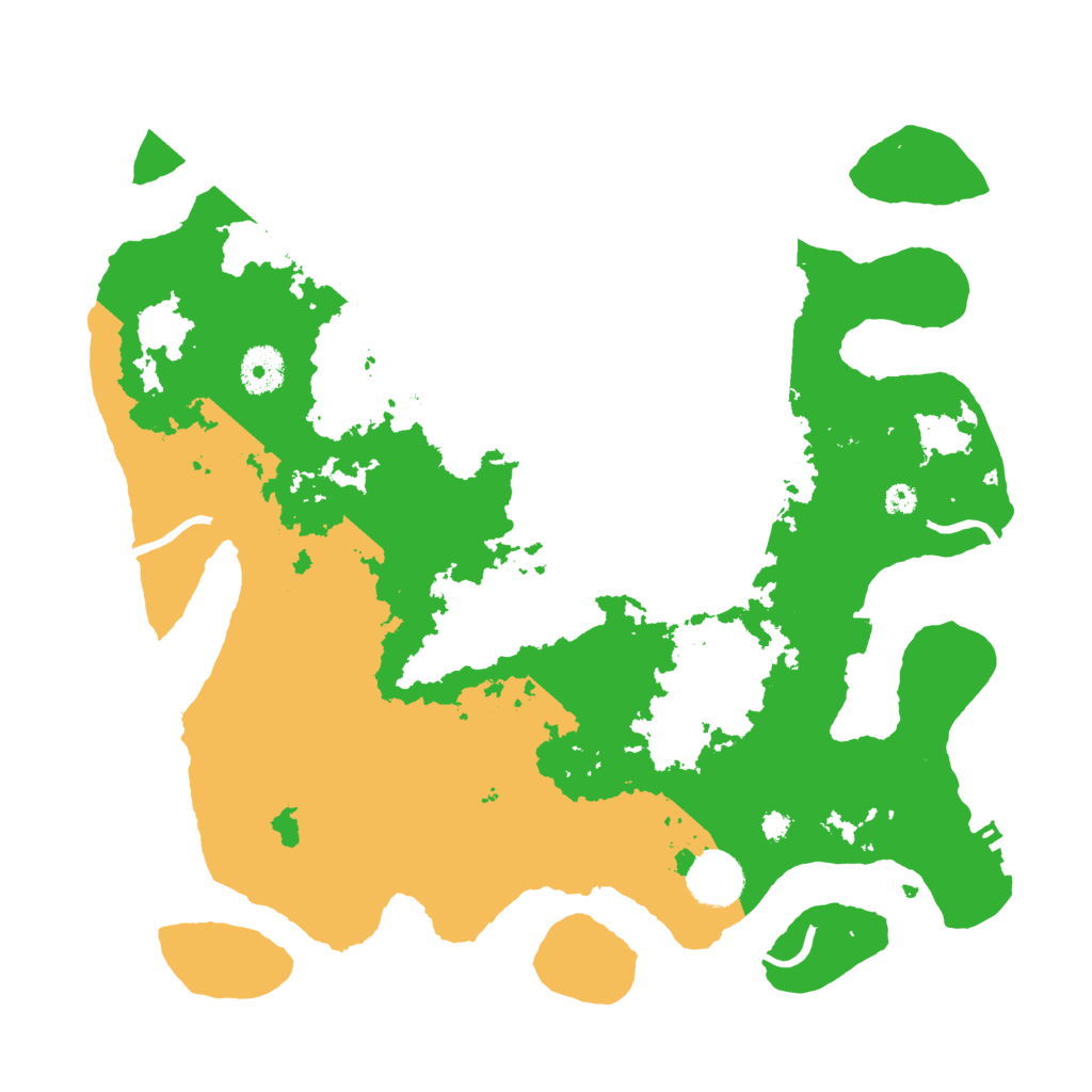 Biome Rust Map: Procedural Map, Size: 3550, Seed: 9231979