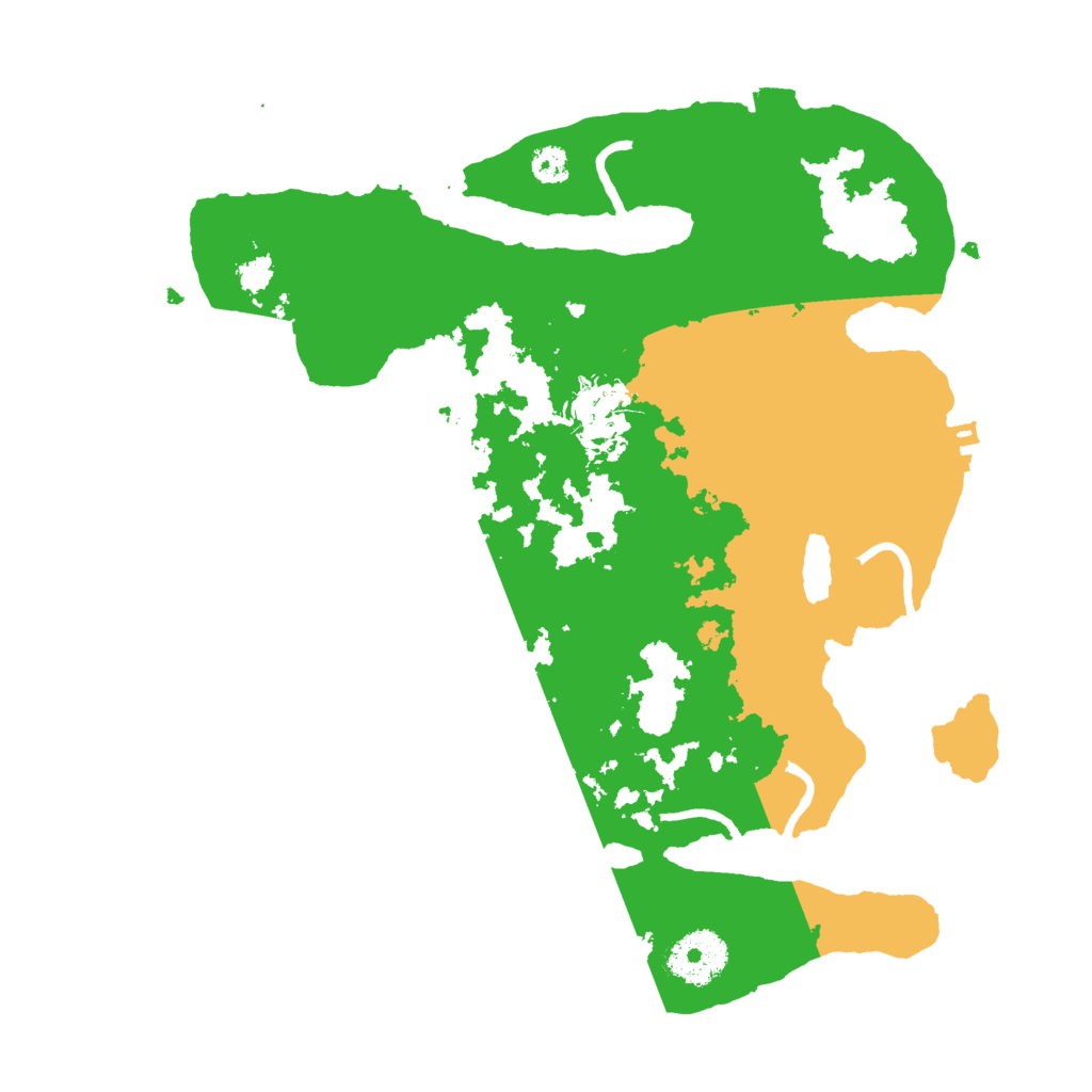 Biome Rust Map: Procedural Map, Size: 3000, Seed: 2019012346