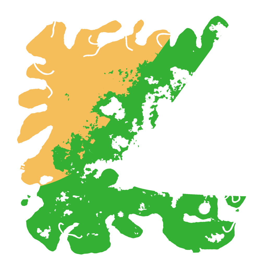 Biome Rust Map: Procedural Map, Size: 4200, Seed: 1127994275