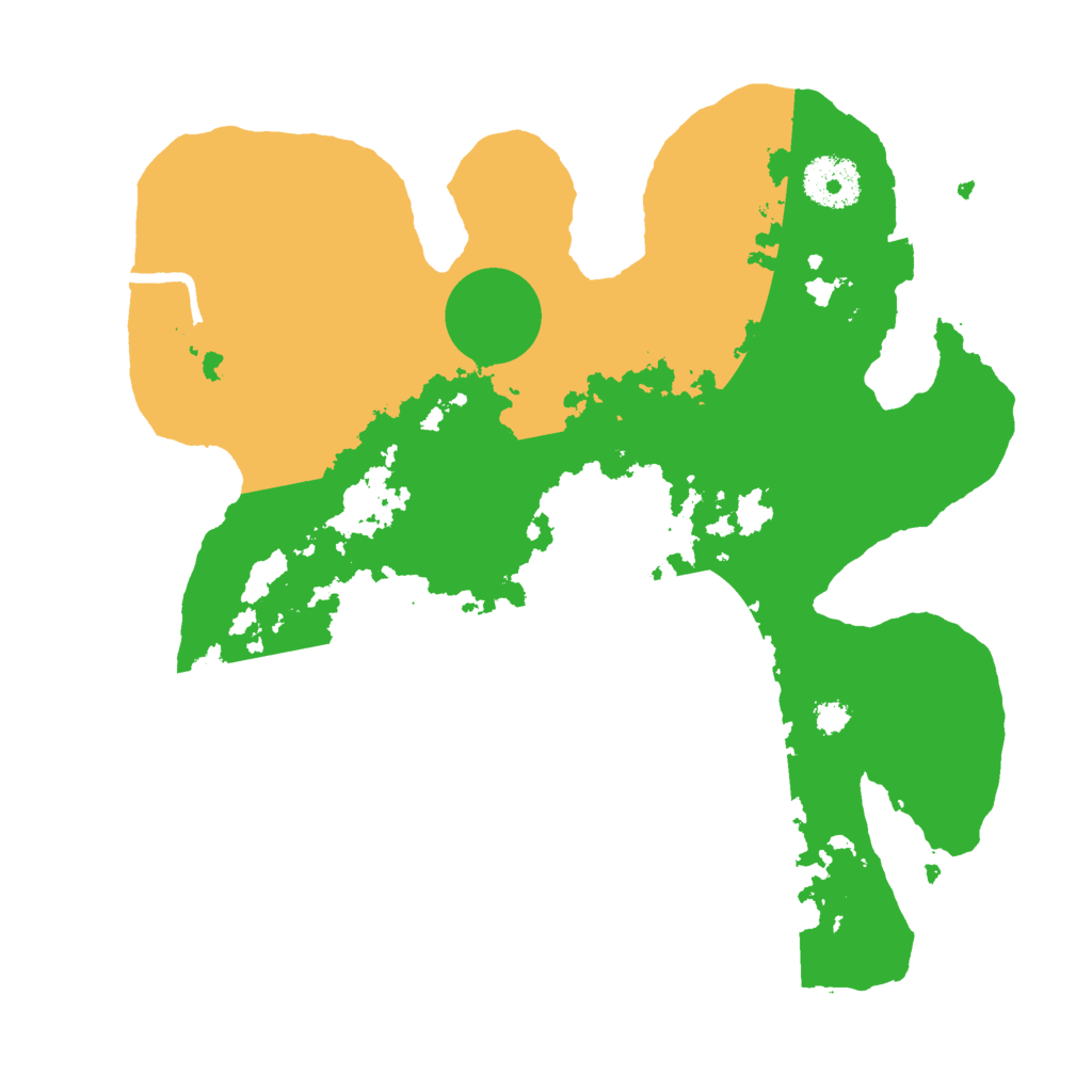 Biome Rust Map: Procedural Map, Size: 3000, Seed: 1875429131