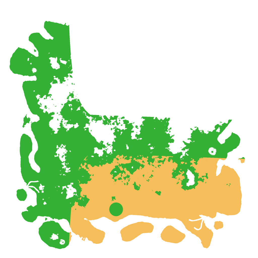 Biome Rust Map: Procedural Map, Size: 5000, Seed: 527708