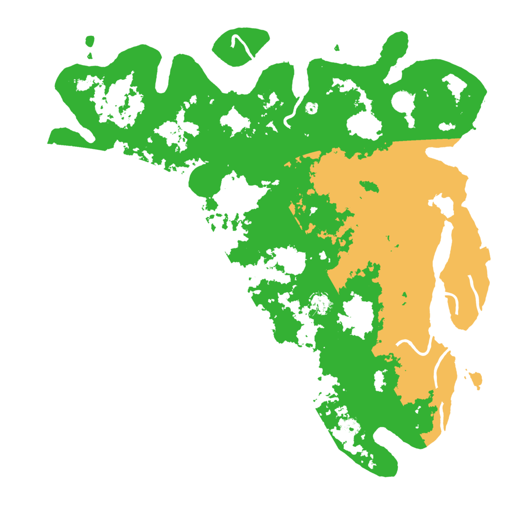 Biome Rust Map: Procedural Map, Size: 4250, Seed: 883542397