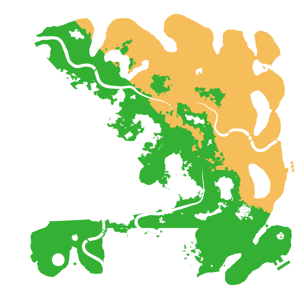 Biome Rust Map: Procedural Map, Size: 4250, Seed: 1703329513