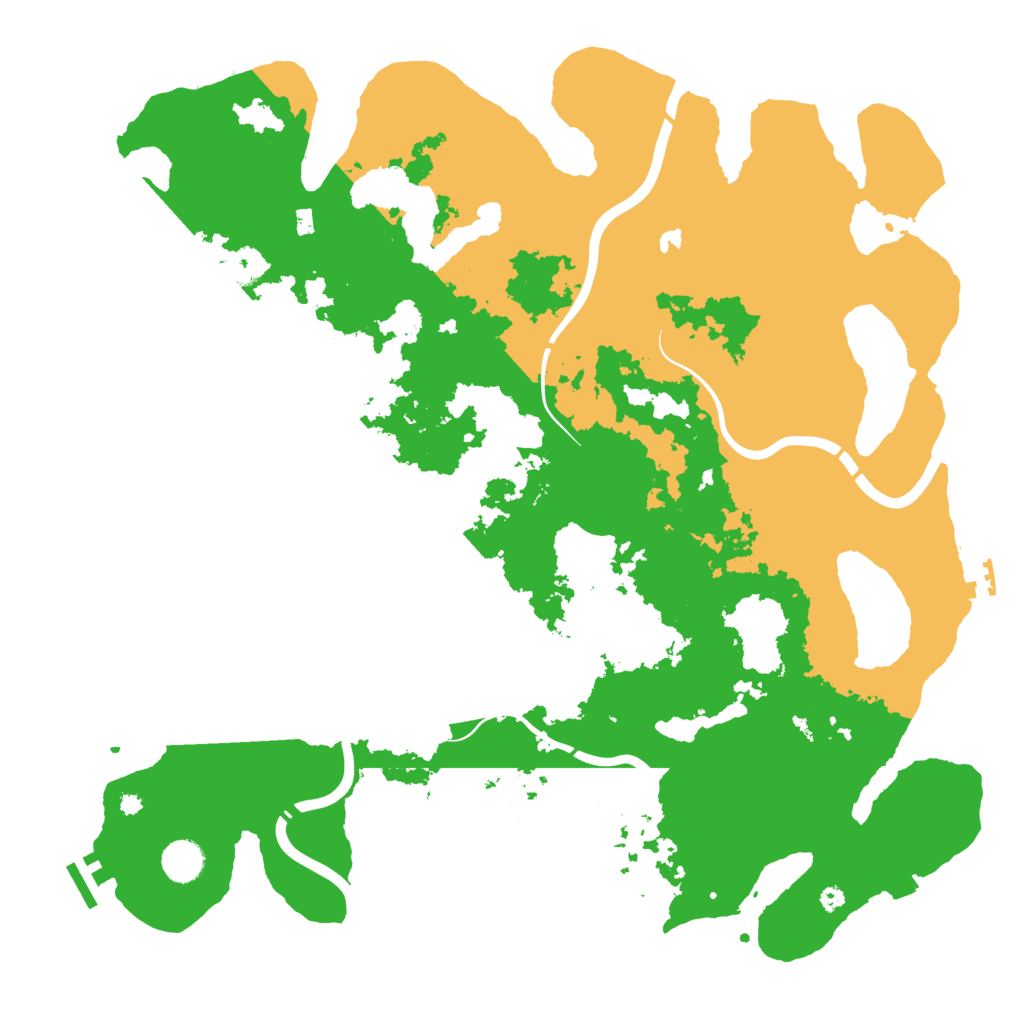 Biome Rust Map: Procedural Map, Size: 4250, Seed: 1703329513