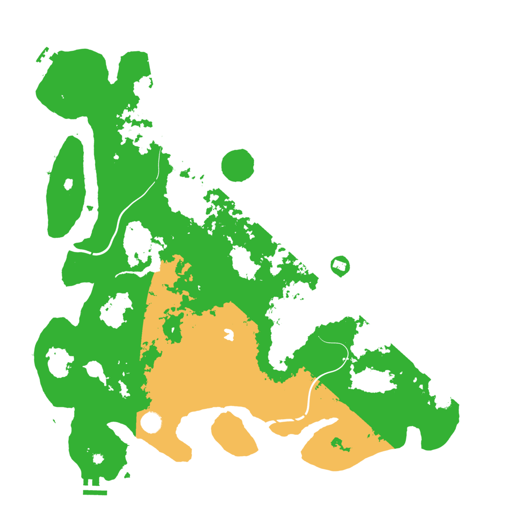 Biome Rust Map: Procedural Map, Size: 4250, Seed: 912
