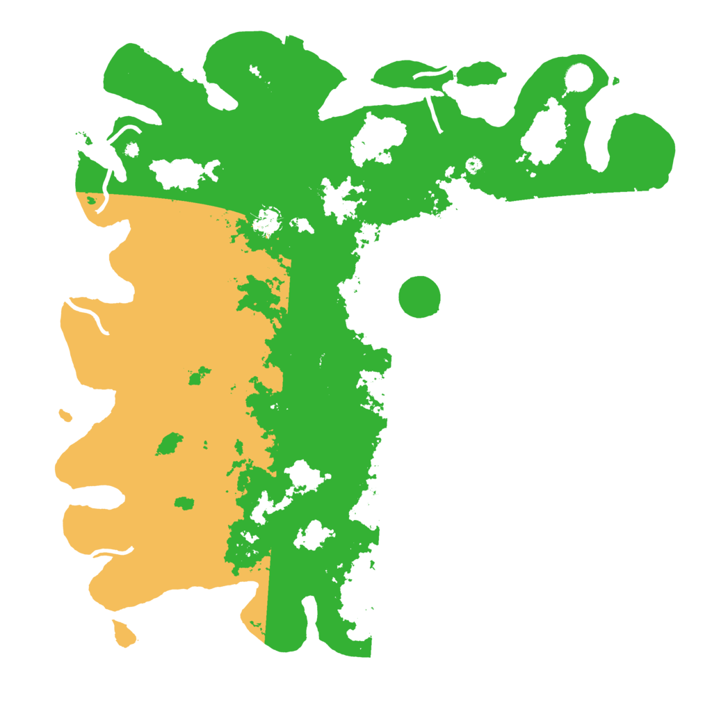 Biome Rust Map: Procedural Map, Size: 4500, Seed: 554803722