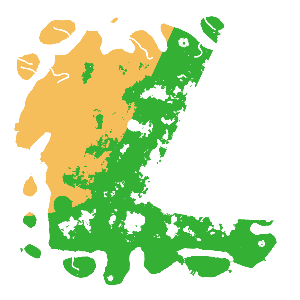 Biome Rust Map: Procedural Map, Size: 4500, Seed: 636616