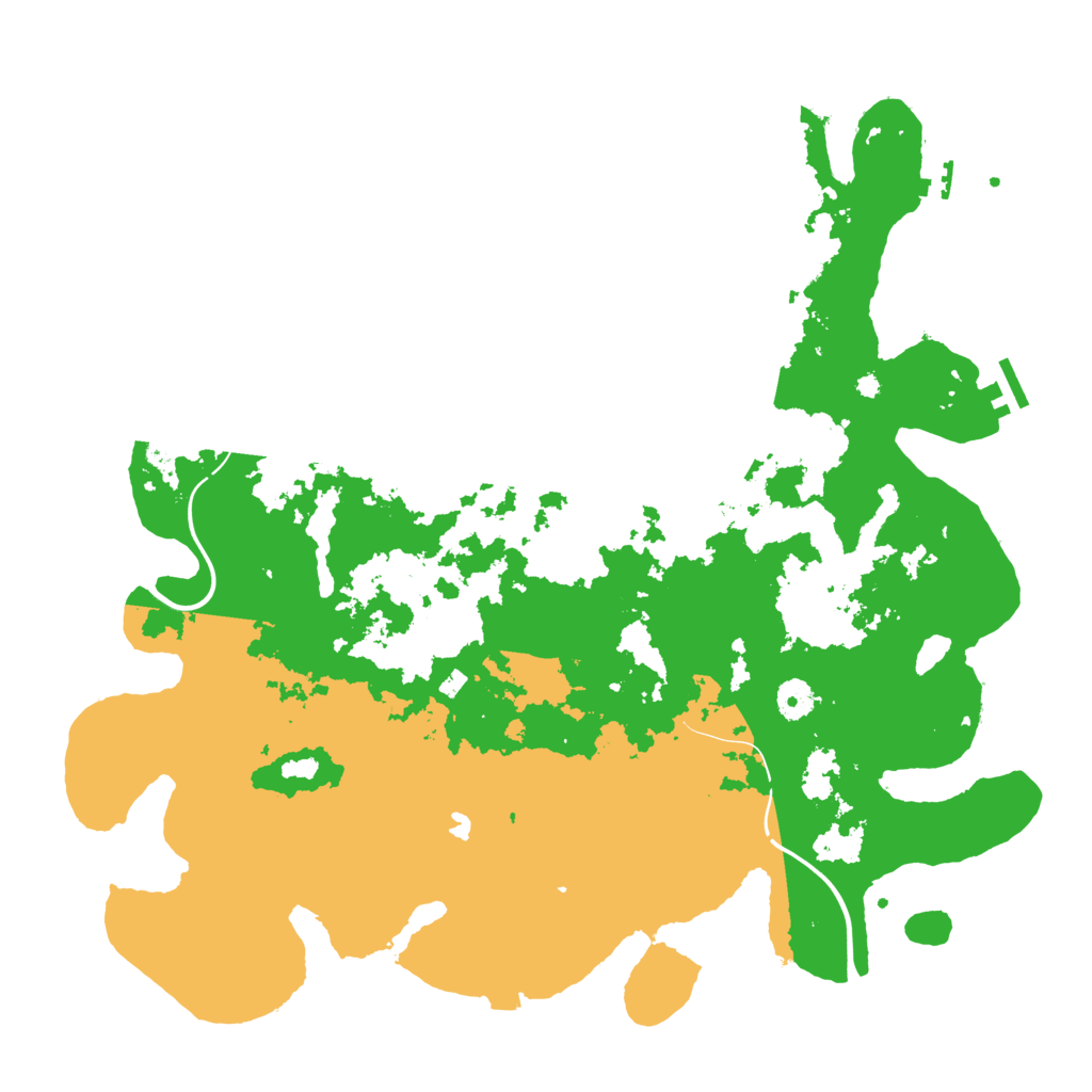Biome Rust Map: Procedural Map, Size: 4250, Seed: 647204324