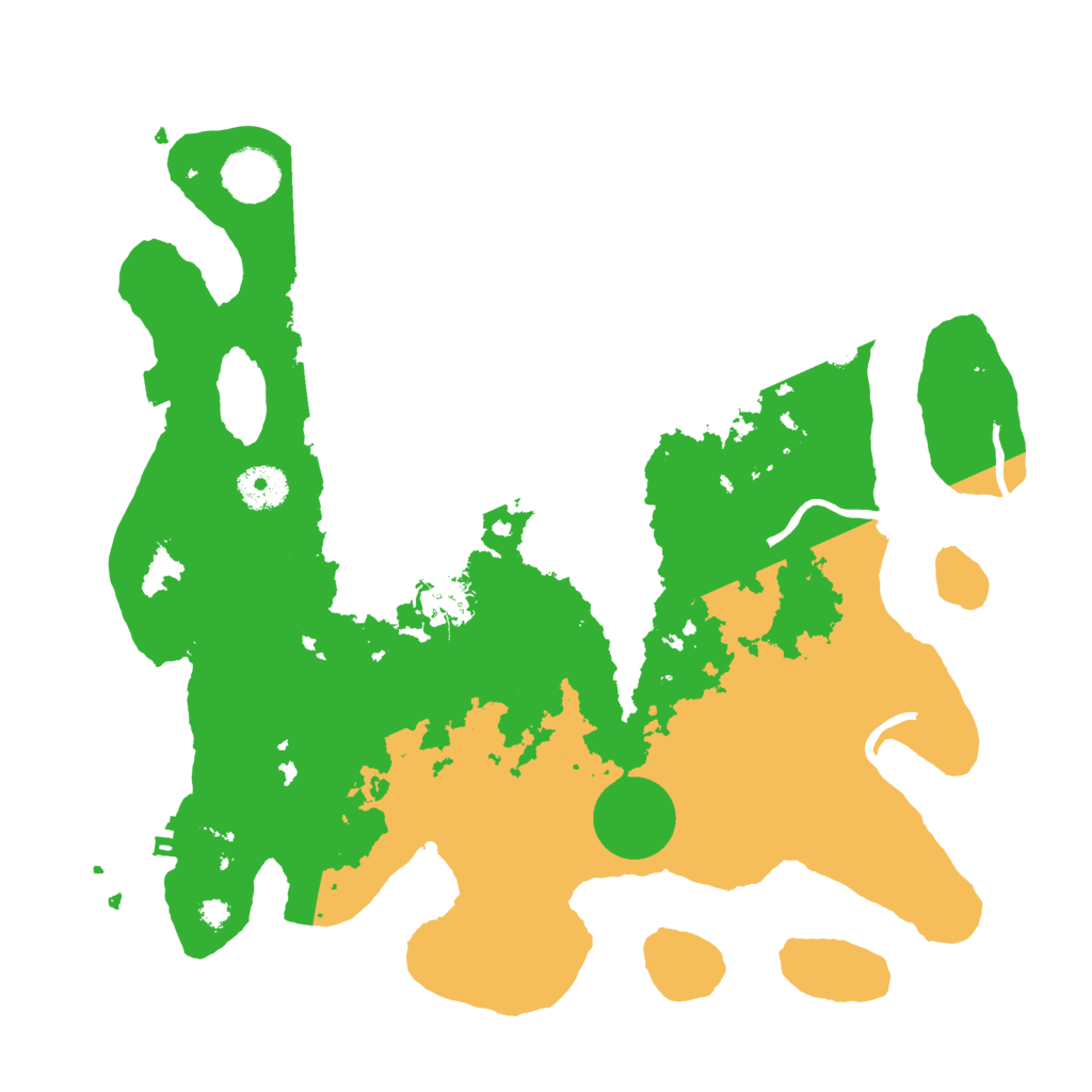 Biome Rust Map: Procedural Map, Size: 3500, Seed: 1914559356