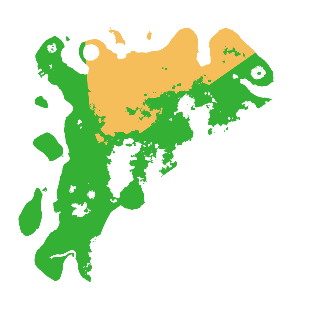 Biome Rust Map: Procedural Map, Size: 3500, Seed: 65879841