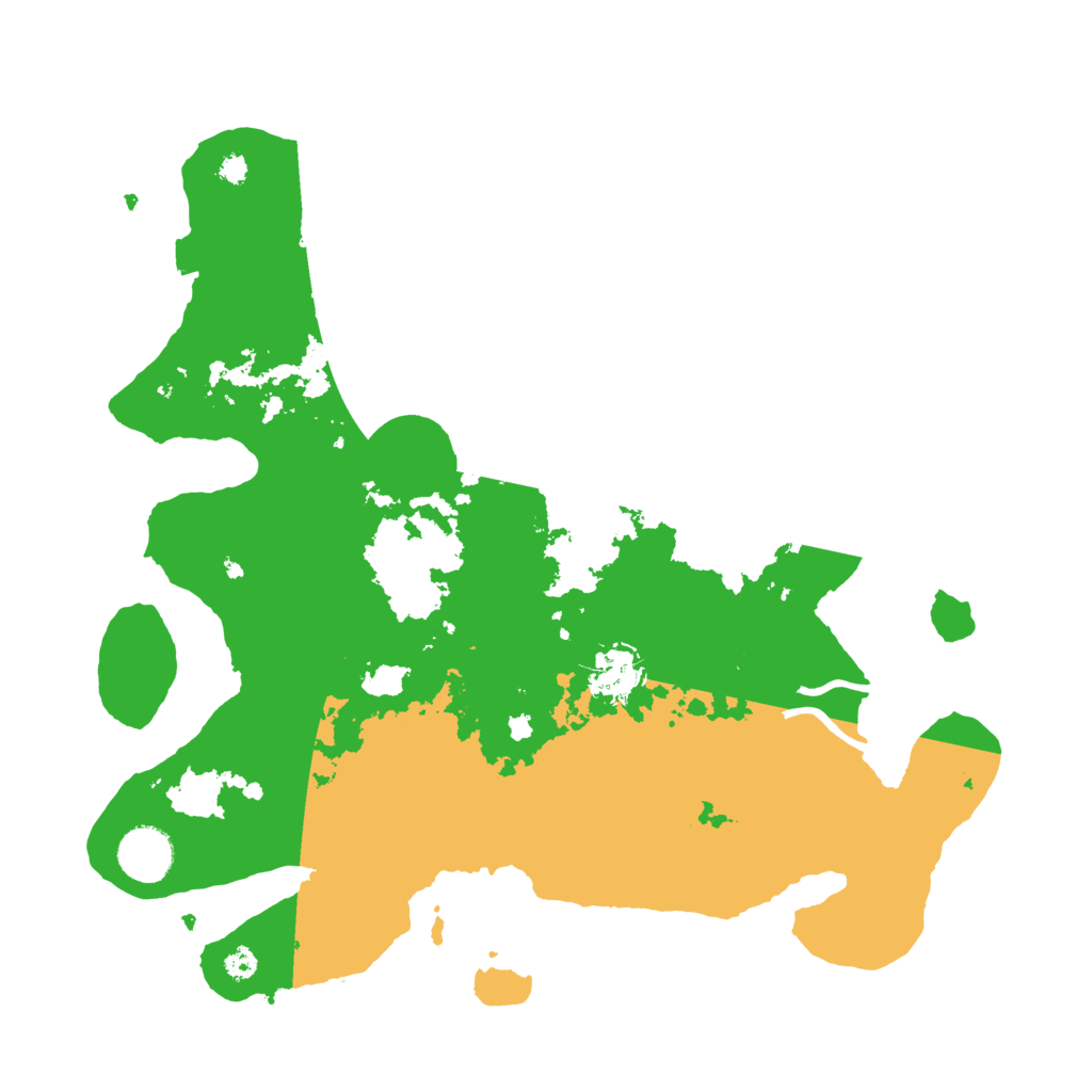 Biome Rust Map: Procedural Map, Size: 3500, Seed: 1912022052