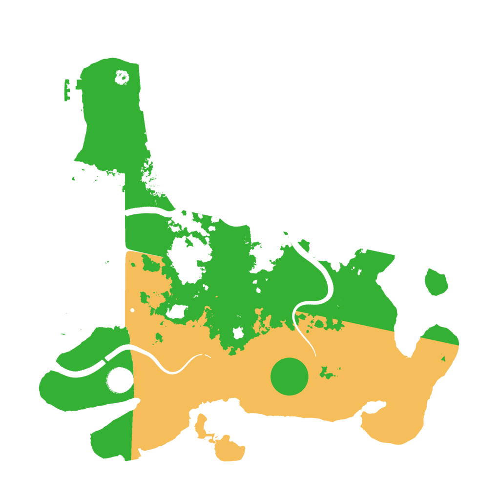 Biome Rust Map: Procedural Map, Size: 3500, Seed: 1912022052