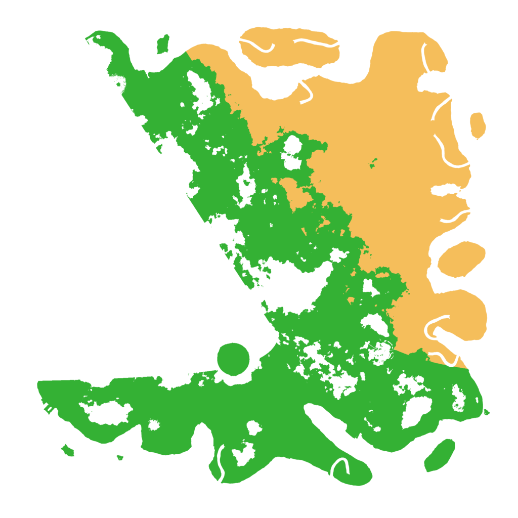 Biome Rust Map: Procedural Map, Size: 4250, Seed: 2078606508