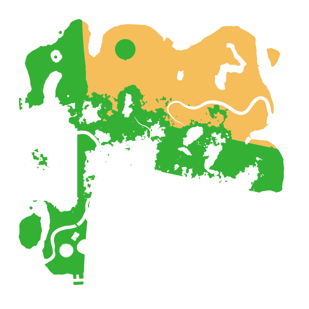 Biome Rust Map: Procedural Map, Size: 4000, Seed: 1955775065