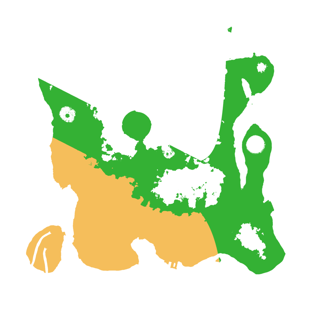 Biome Rust Map: Procedural Map, Size: 3000, Seed: 45123