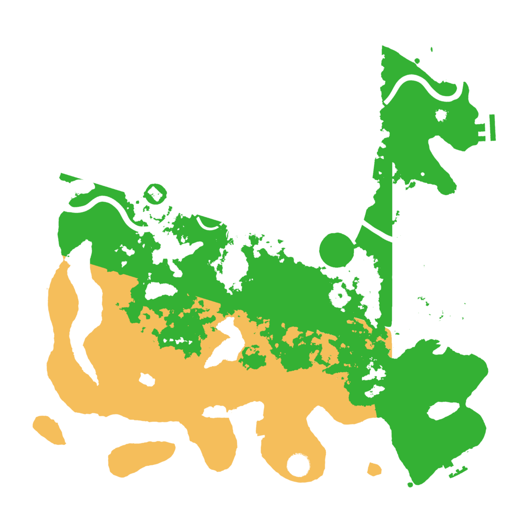 Biome Rust Map: Procedural Map, Size: 4000, Seed: 171296