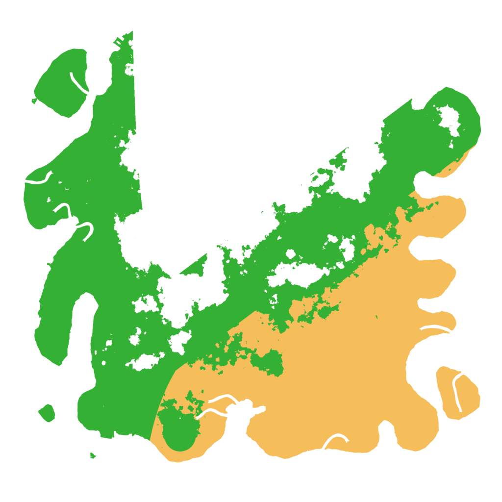 Biome Rust Map: Procedural Map, Size: 4250, Seed: 2392