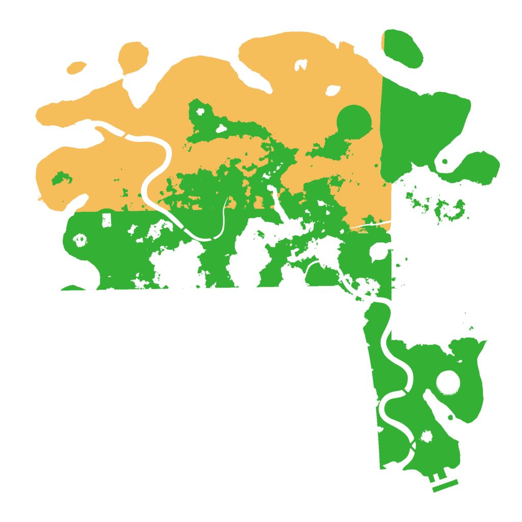 Biome Rust Map: Procedural Map, Size: 4000, Seed: 791612987