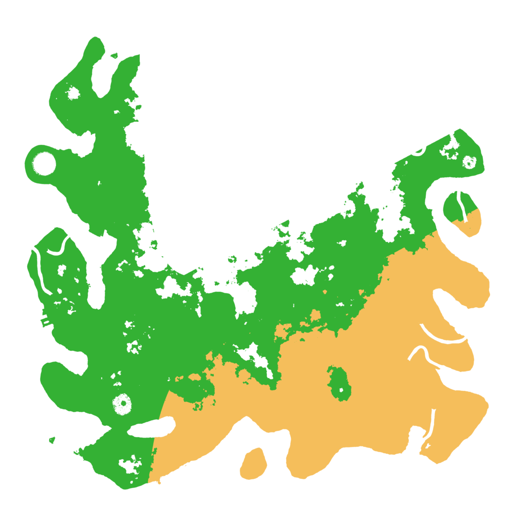 Biome Rust Map: Procedural Map, Size: 4000, Seed: 523554511