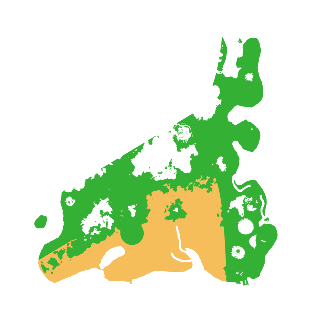 Biome Rust Map: Procedural Map, Size: 3500, Seed: 1609236072