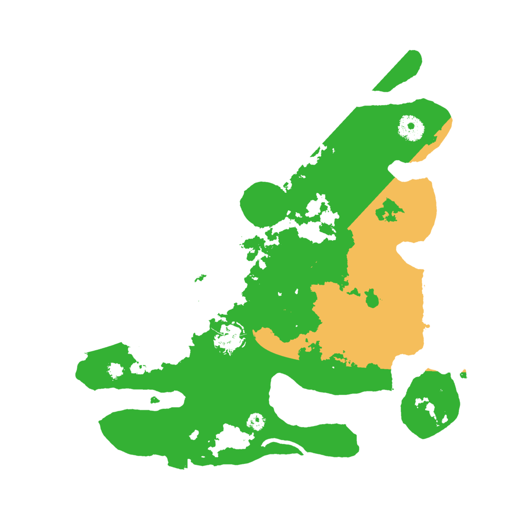Biome Rust Map: Procedural Map, Size: 3000, Seed: 220197967