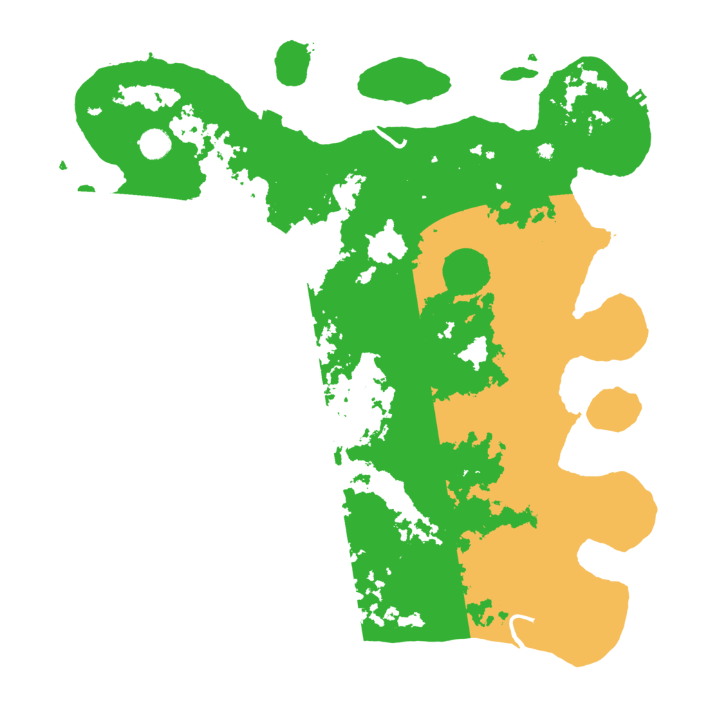 Biome Rust Map: Procedural Map, Size: 4096, Seed: 629793538