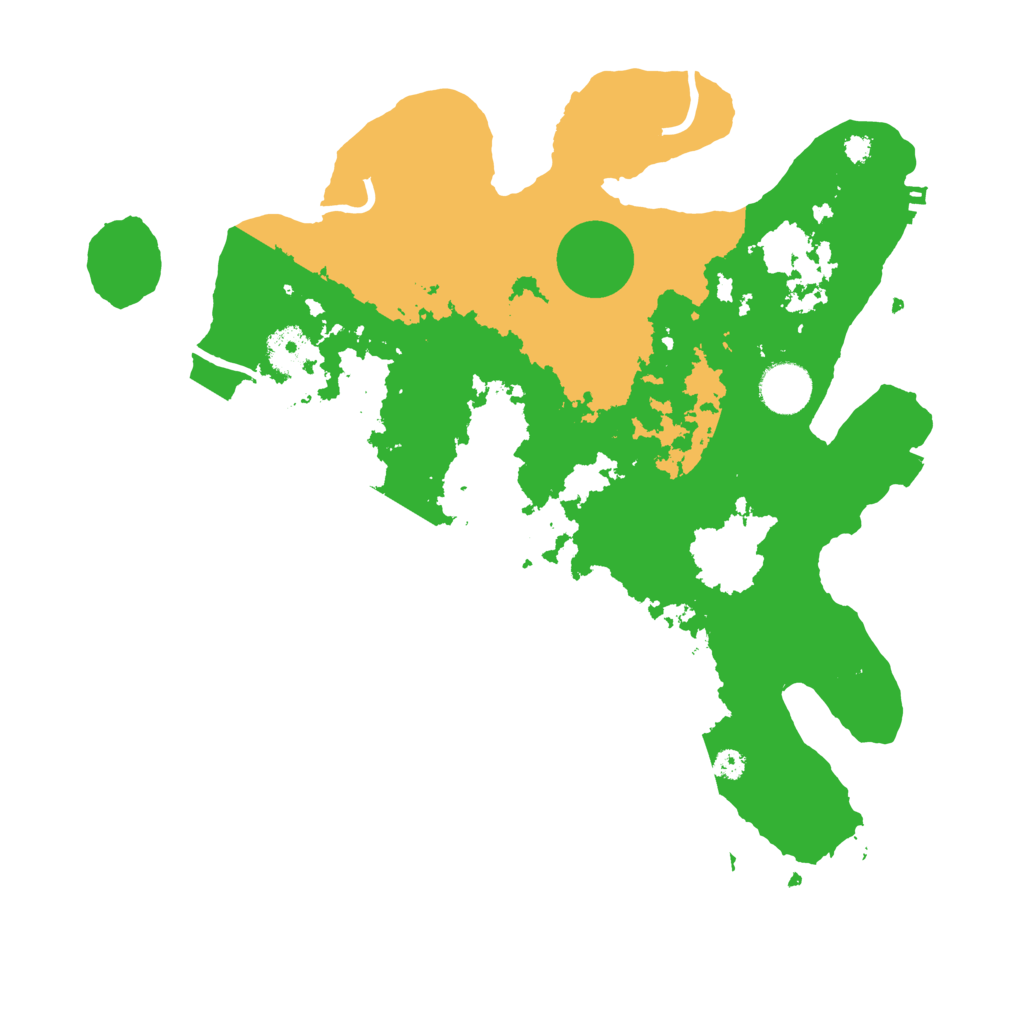 Biome Rust Map: Procedural Map, Size: 3500, Seed: 1876041384