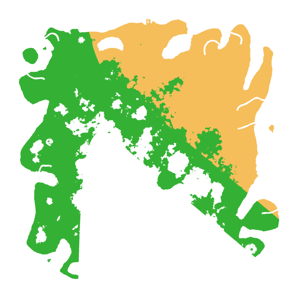 Biome Rust Map: Procedural Map, Size: 4250, Seed: 589016106