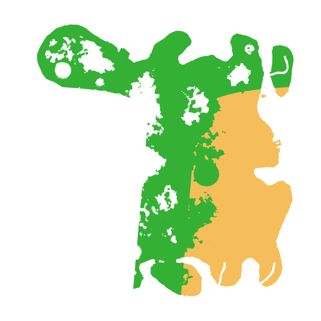 Biome Rust Map: Procedural Map, Size: 3500, Seed: 483528429