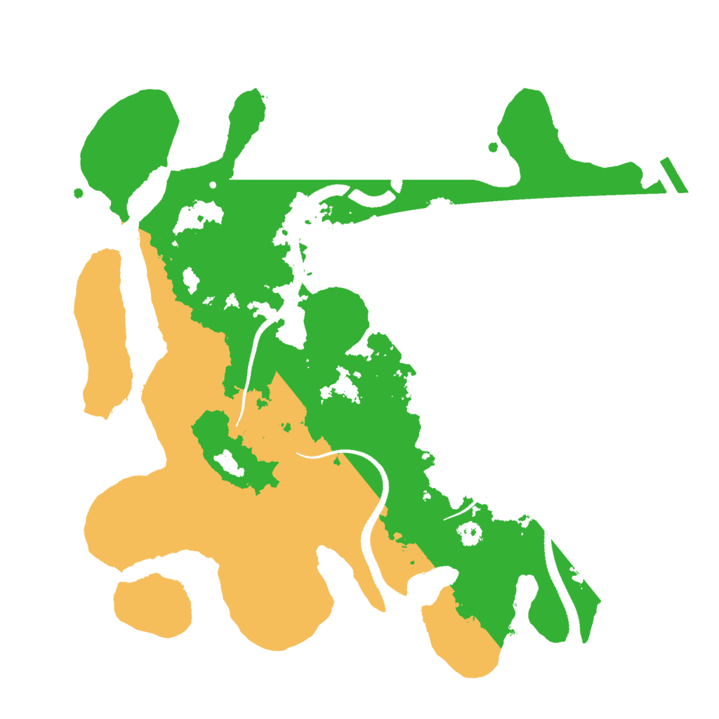 Biome Rust Map: Procedural Map, Size: 3000, Seed: 1437755787