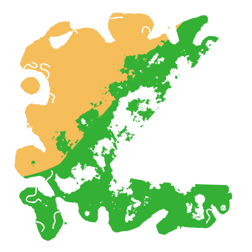 Biome Rust Map: Procedural Map, Size: 4500, Seed: 939433283