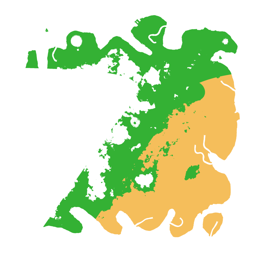 Biome Rust Map: Procedural Map, Size: 4000, Seed: 1856444195