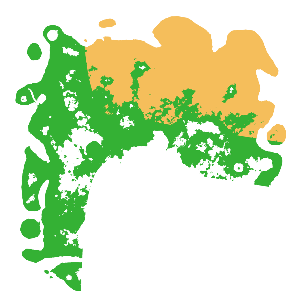 Biome Rust Map: Procedural Map, Size: 5000, Seed: 30823