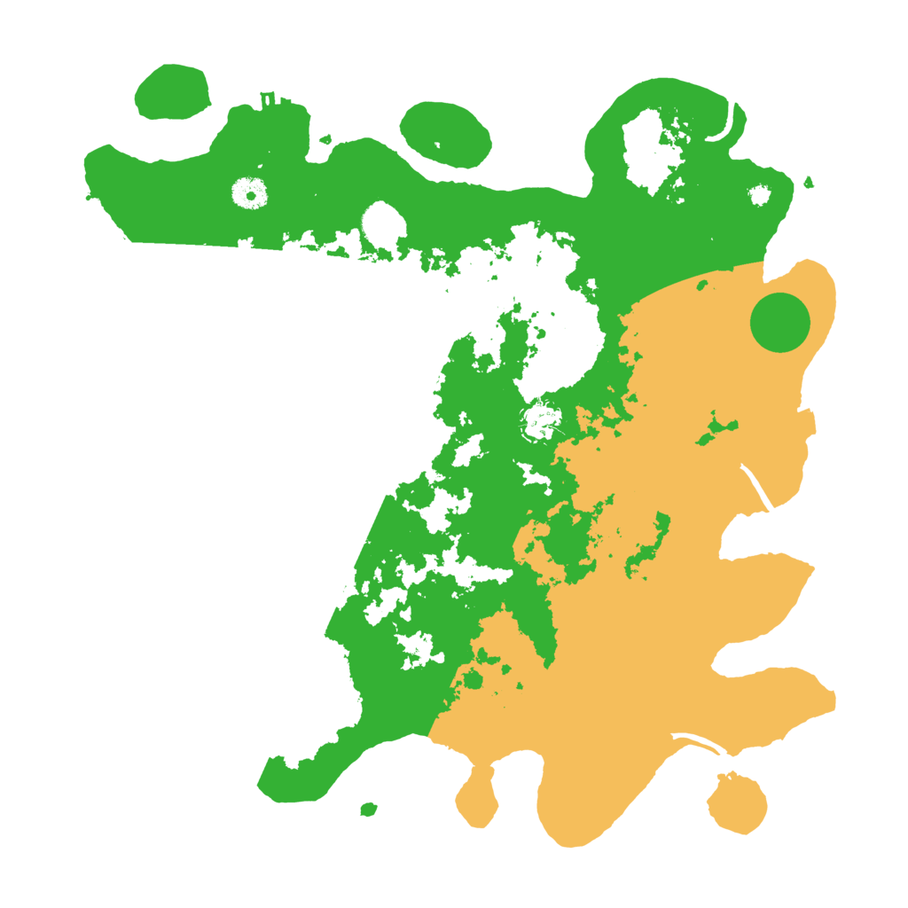 Biome Rust Map: Procedural Map, Size: 4000, Seed: 1671182391