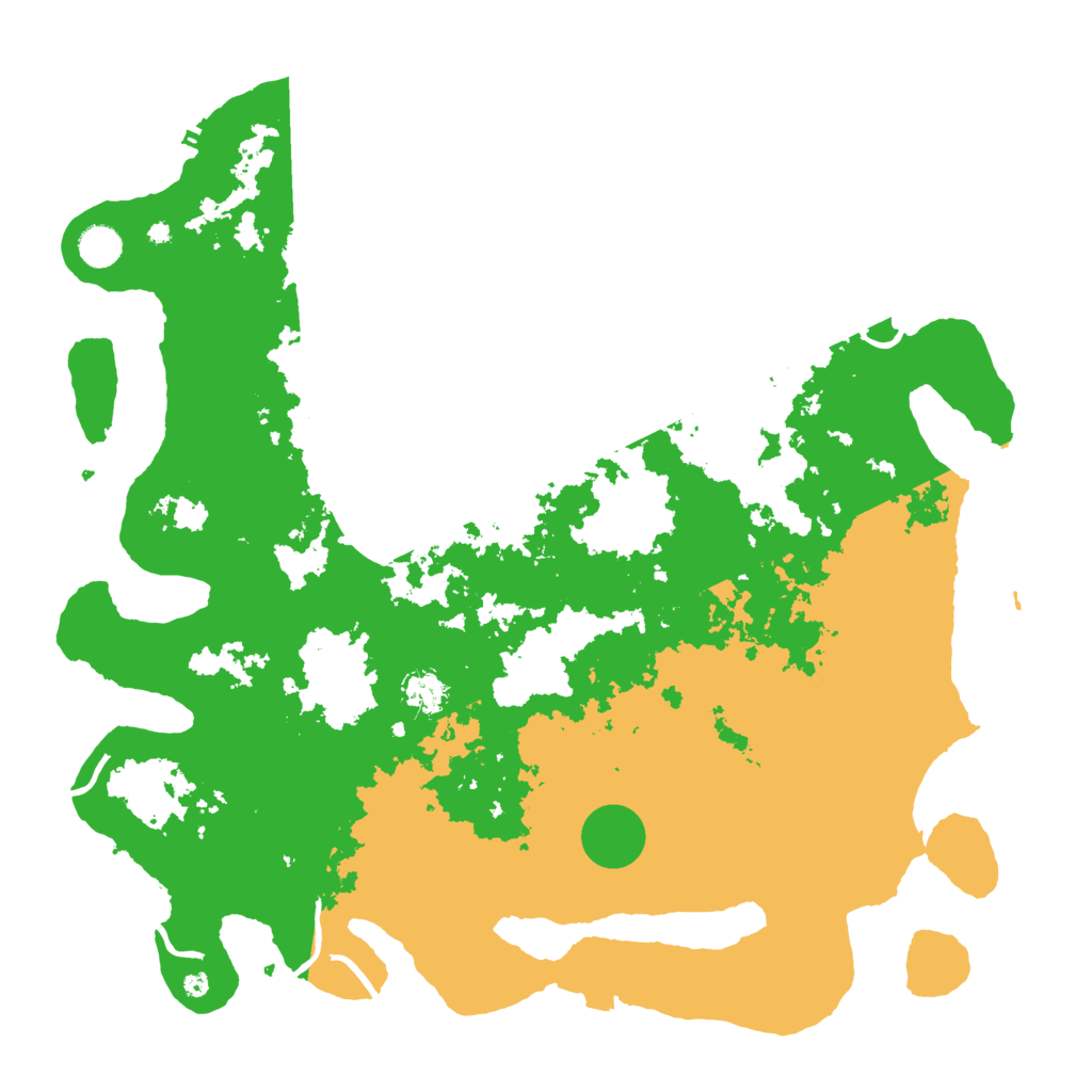 Biome Rust Map: Procedural Map, Size: 4500, Seed: 1895262978