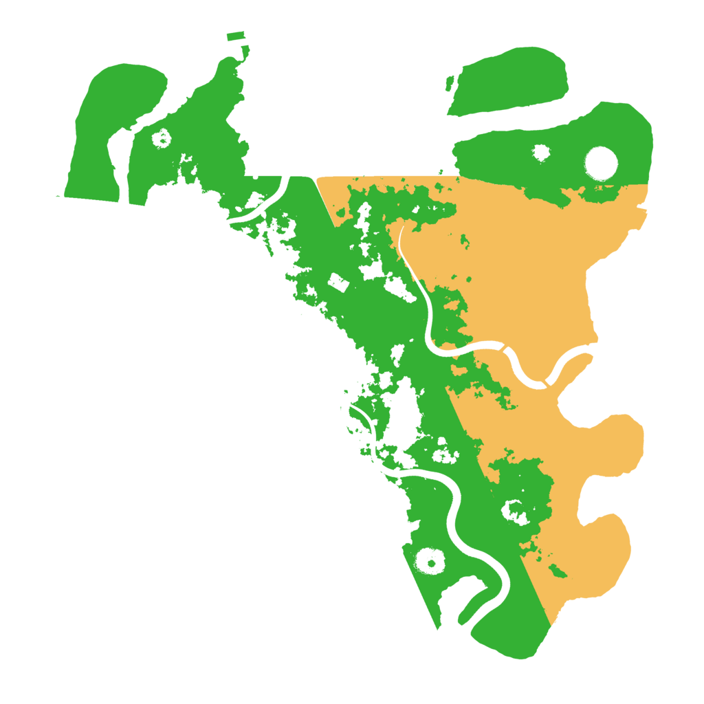 Biome Rust Map: Procedural Map, Size: 3750, Seed: 314902348