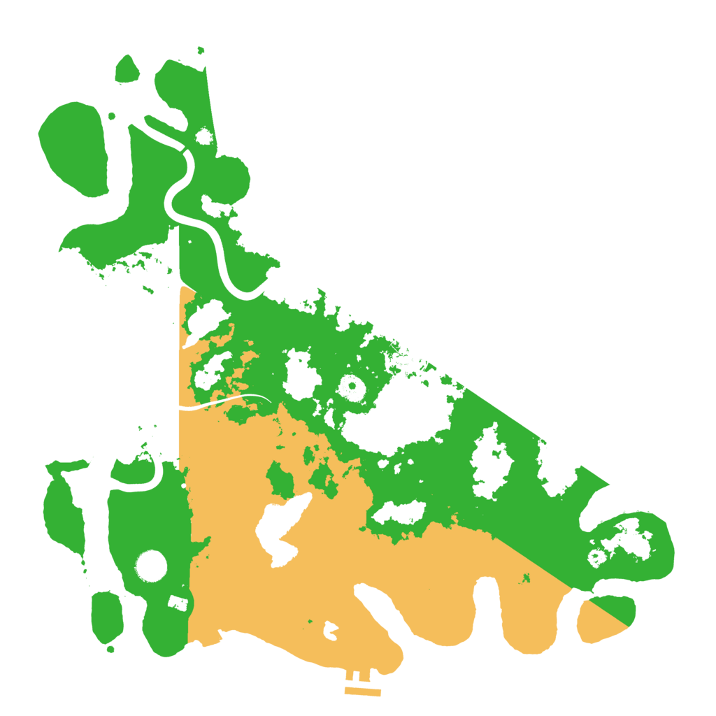 Biome Rust Map: Procedural Map, Size: 4000, Seed: 65271116