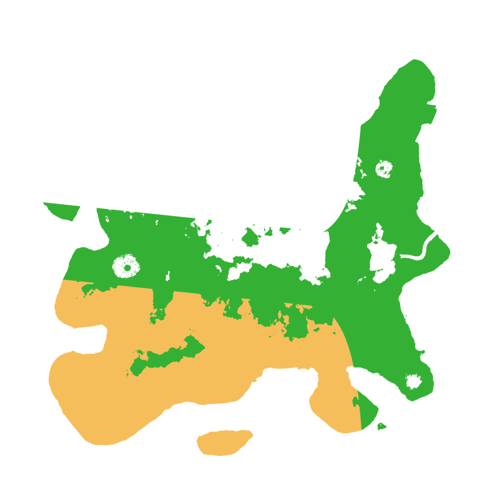 Biome Rust Map: Procedural Map, Size: 3000, Seed: 1479135243