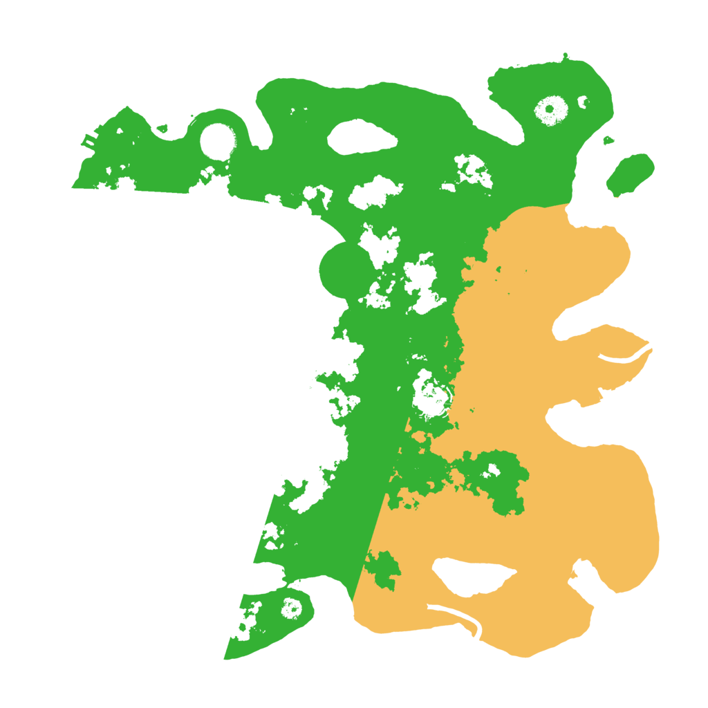 Biome Rust Map: Procedural Map, Size: 3500, Seed: 45875942