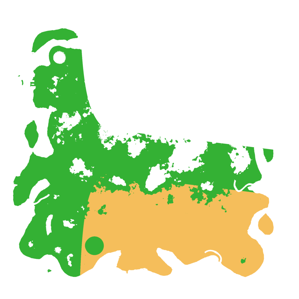 Biome Rust Map: Procedural Map, Size: 4250, Seed: 87132