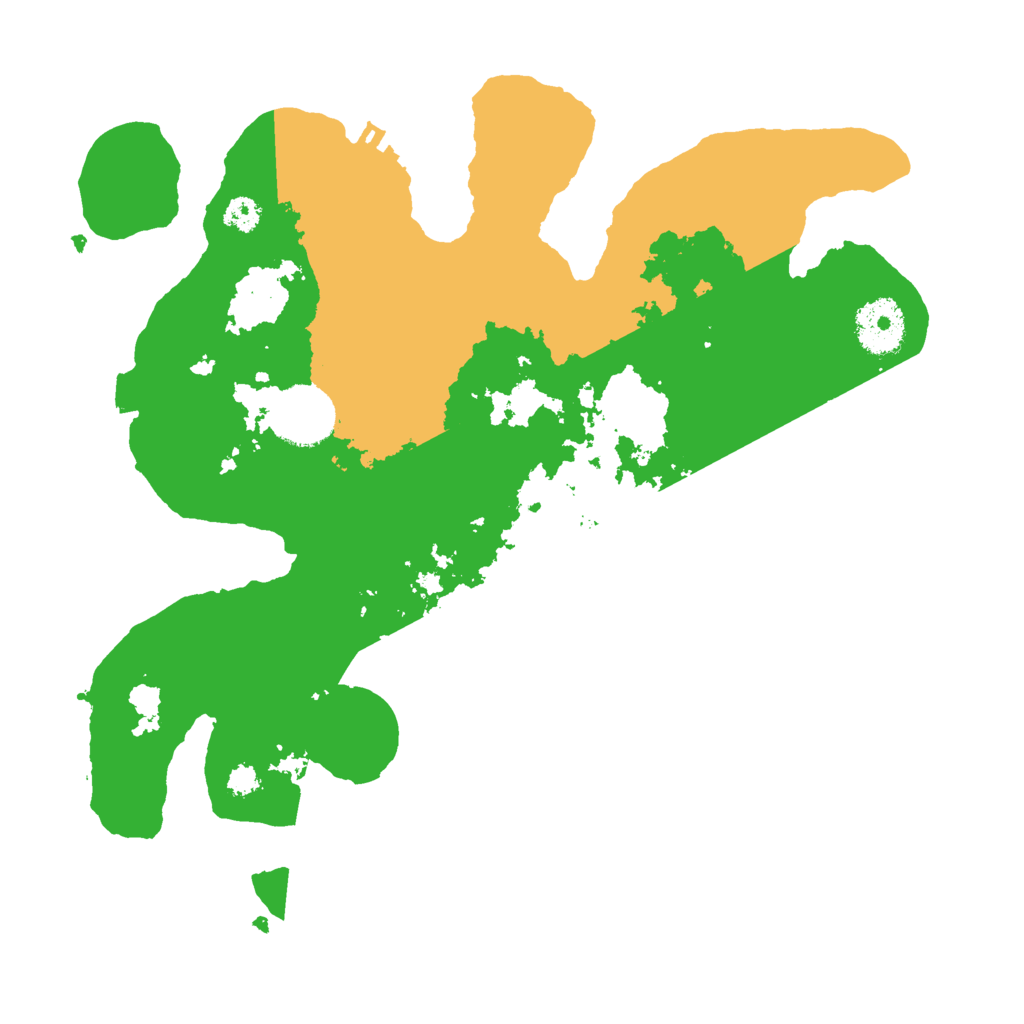 Biome Rust Map: Procedural Map, Size: 3000, Seed: 2086378547