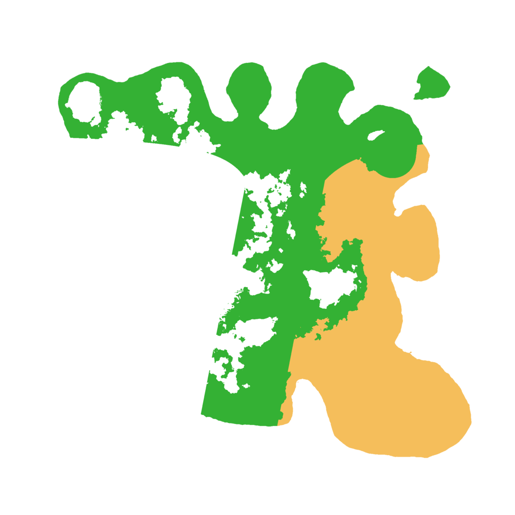 Biome Rust Map: Barren, Size: 2900, Seed: 99812