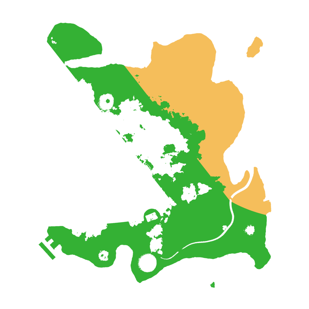 Biome Rust Map: Procedural Map, Size: 3000, Seed: 694700189